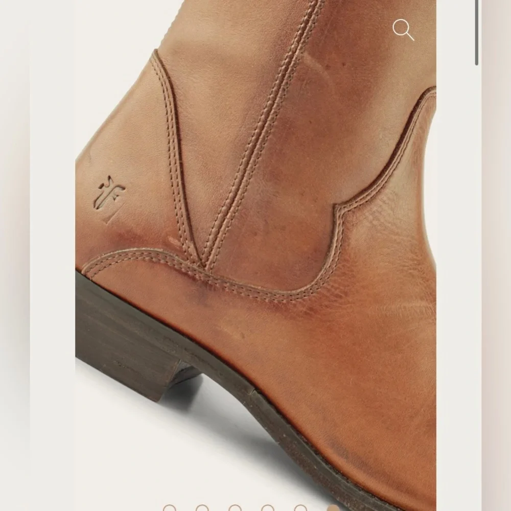 FRYE Marissa Medallion Inside Zip Tall Boot - Picture 9 of 12